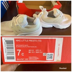 Toddler Nike Presto